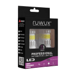 LED крушки Комплект лед крушки 1156 PY21W BAY15S Ruwux Mini жълти Ruwux