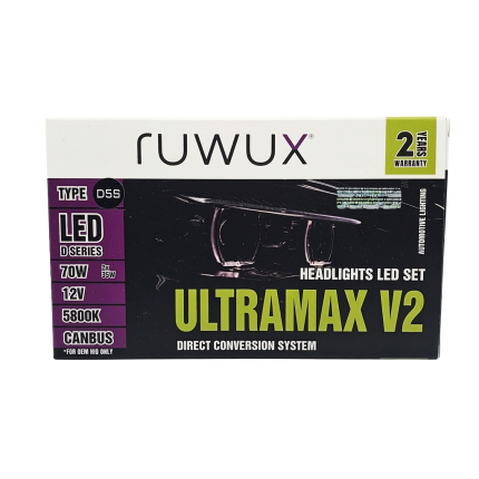 LED Системи RUWUX ULTRAMAX V2 D5S Ruwux